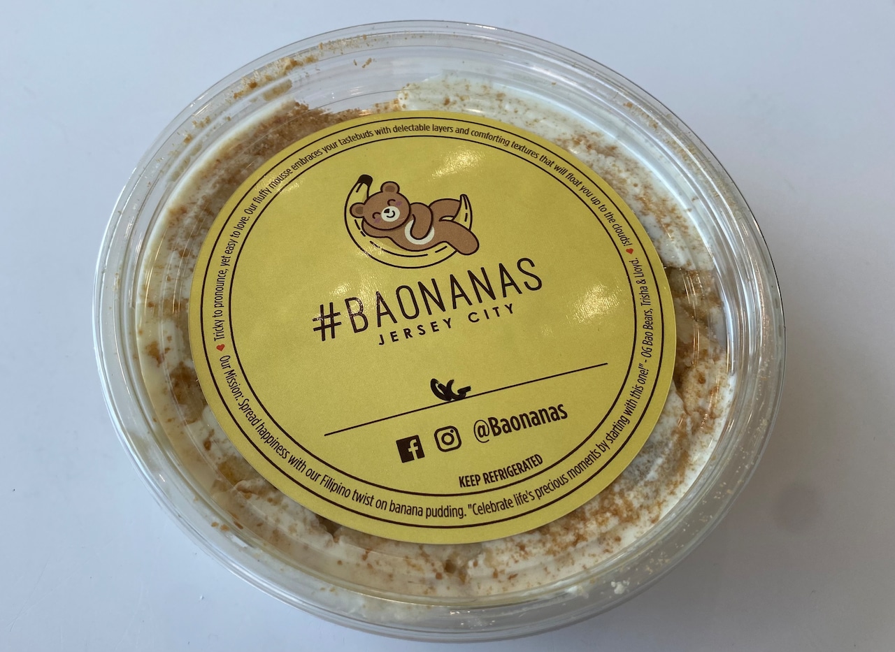 Banana pudding from Baonanas in Jersey City, NJ