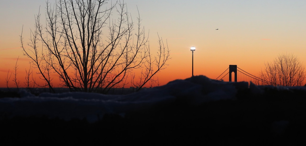 Sunrise over Staten Island