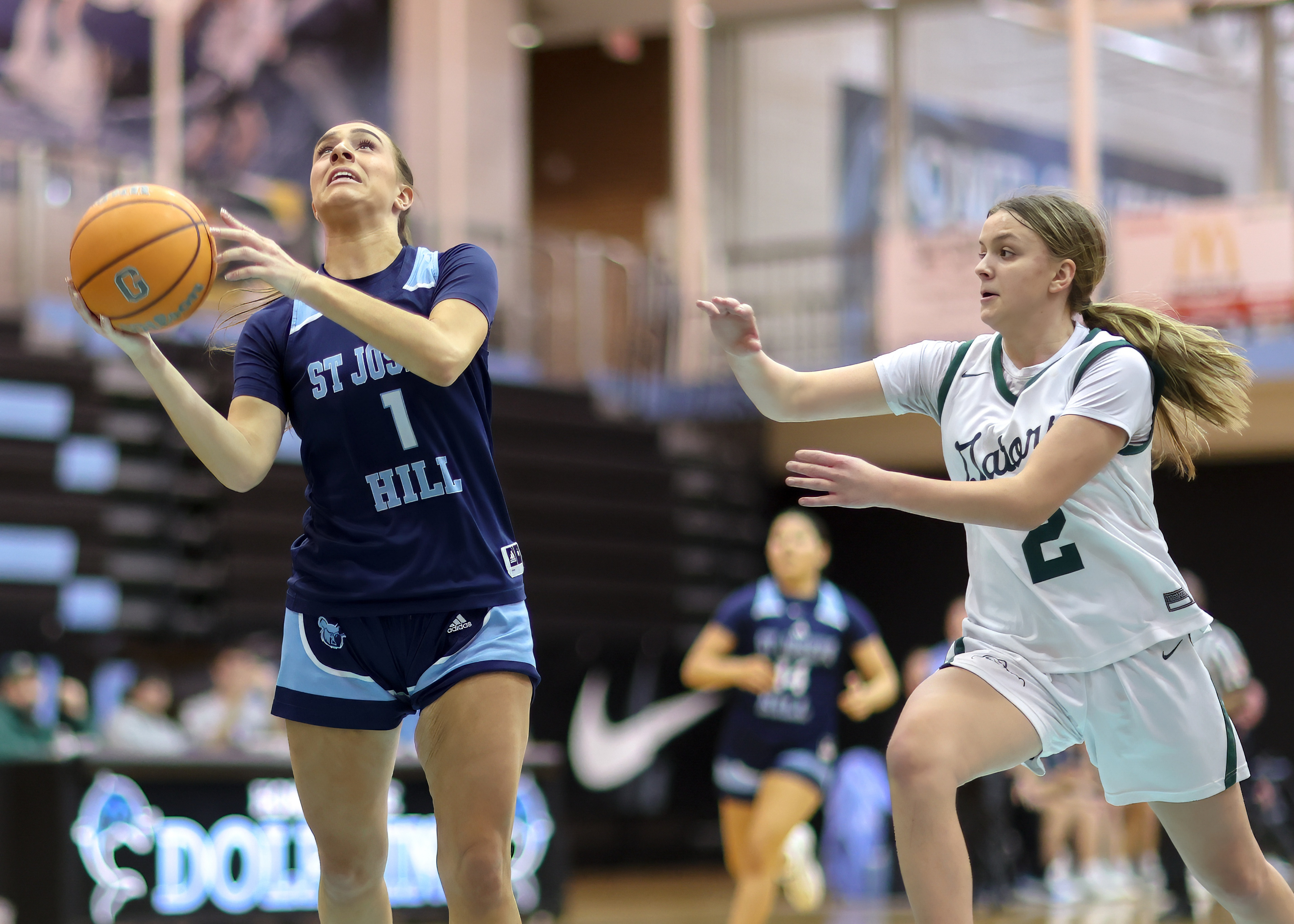 St. Joseph Hill plays Notre Dame Academy in the CHSAA Archdioscesan AA playoff semifinal at the College of Staten Island in Willowbrook on Thursday, Feb. 19, 2026. (Advance/SILive.com | Jason Paderon)