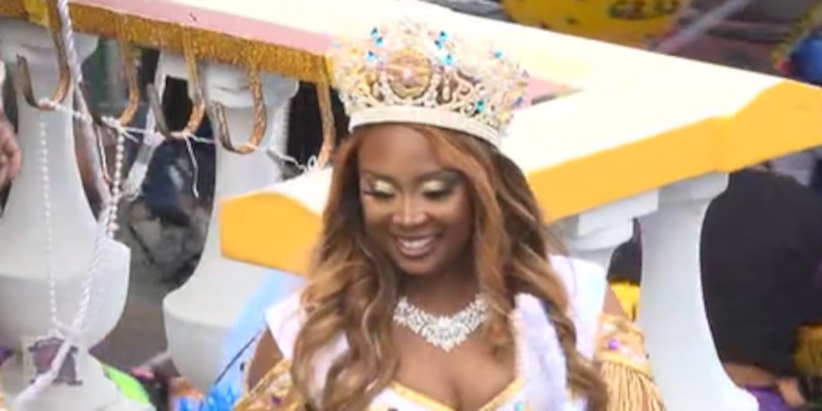 Queen Zulu Sharell Chatman fulfills lifelong dream, reigns over New Orleans parade