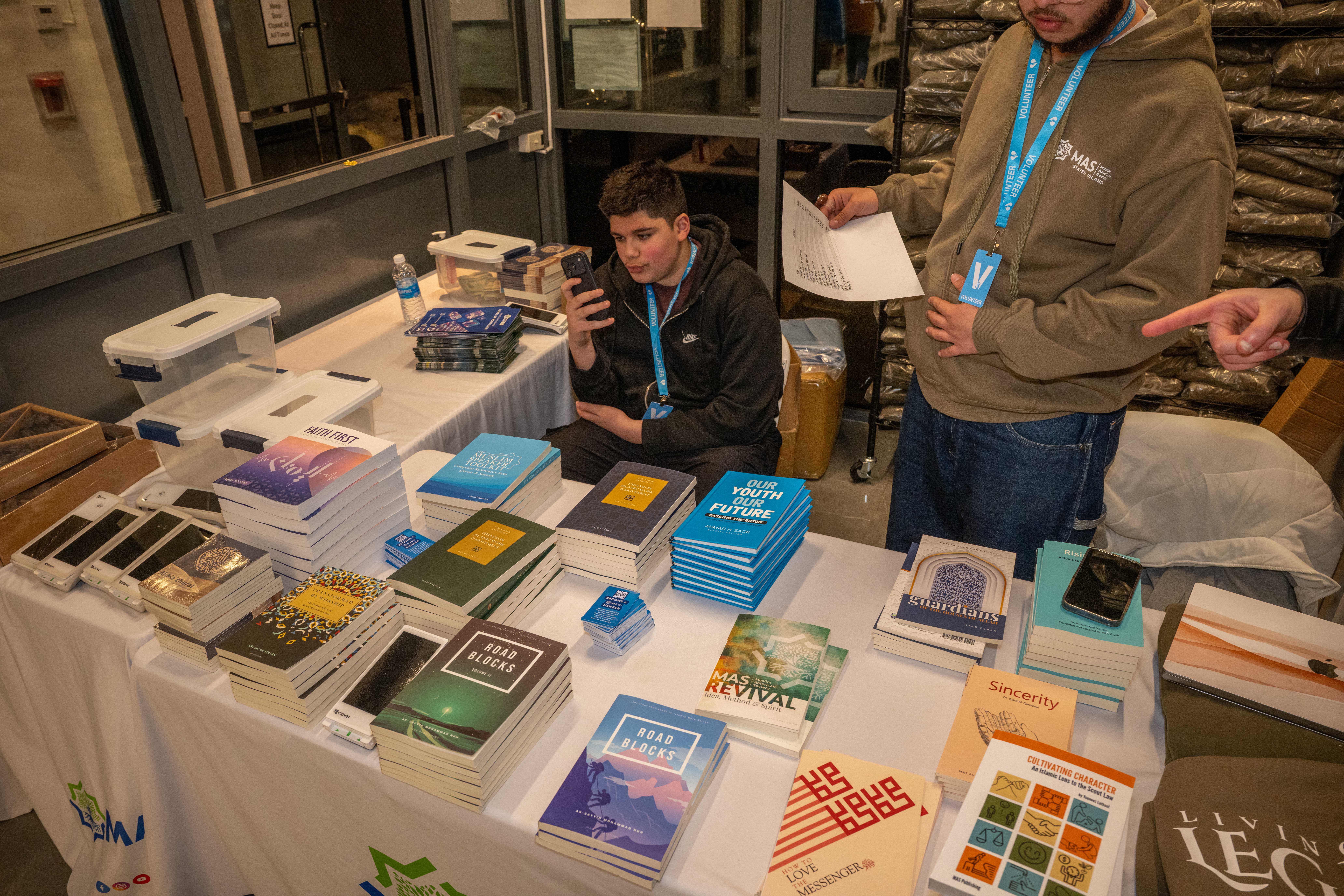 Members of the Muslim American Society of Staten Island gathered to celebrate Ramadan in their newly expanded community center in Dongan Hills on Tuesday, February 17, 2026. (Owen Reiter for the Advance/SILive.com)