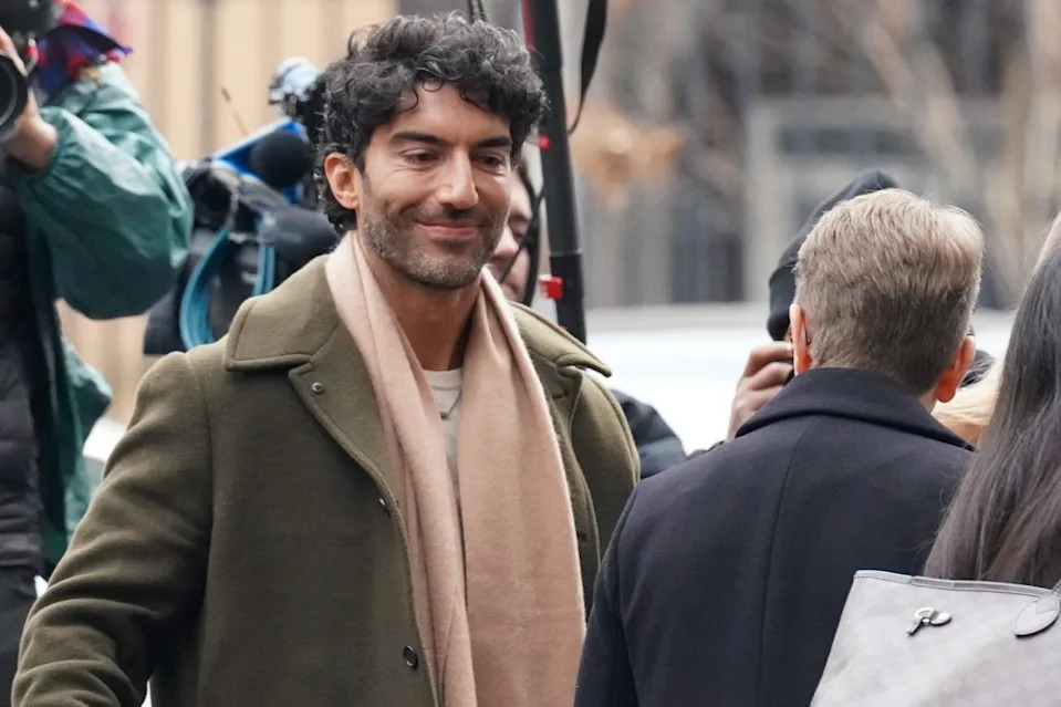 The actor (pictured above on Wednesday) is seeking summary judgment to dismiss Lively’s lawsuit. Robert Miller for NY Post