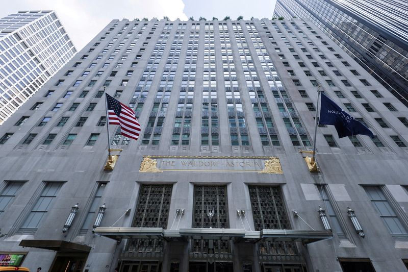 Waldorf Astoria's Chinese owners plan to sell iconic NYC hotel, WSJ reports