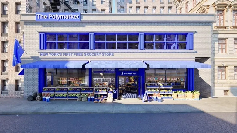 Polymarket debuts free grocery store