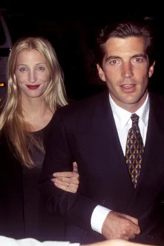 John F. Kennedy Jr. and Carolyn Bessette. Ron Galella Collection via Getty