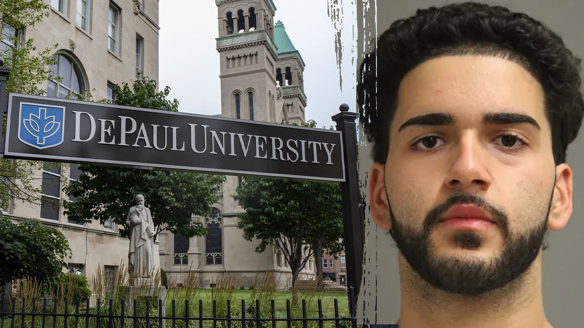 Adam Erkan was arrested for allegedly attacking two Jewish college students at DePaul University