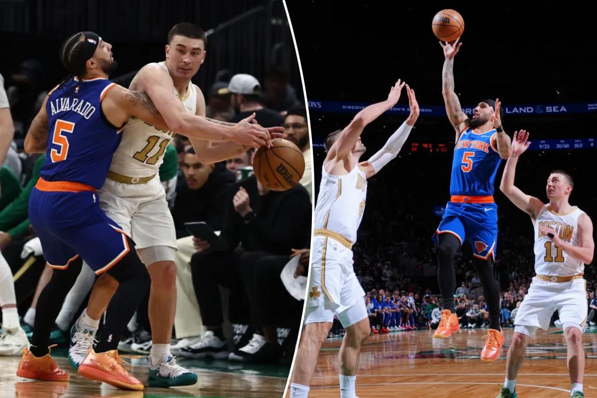 Jose Alvarado gives Knicks massive jolt in dominant win over Celtics