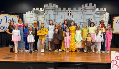 County Queens help Jemison Library with a Fairytale Night