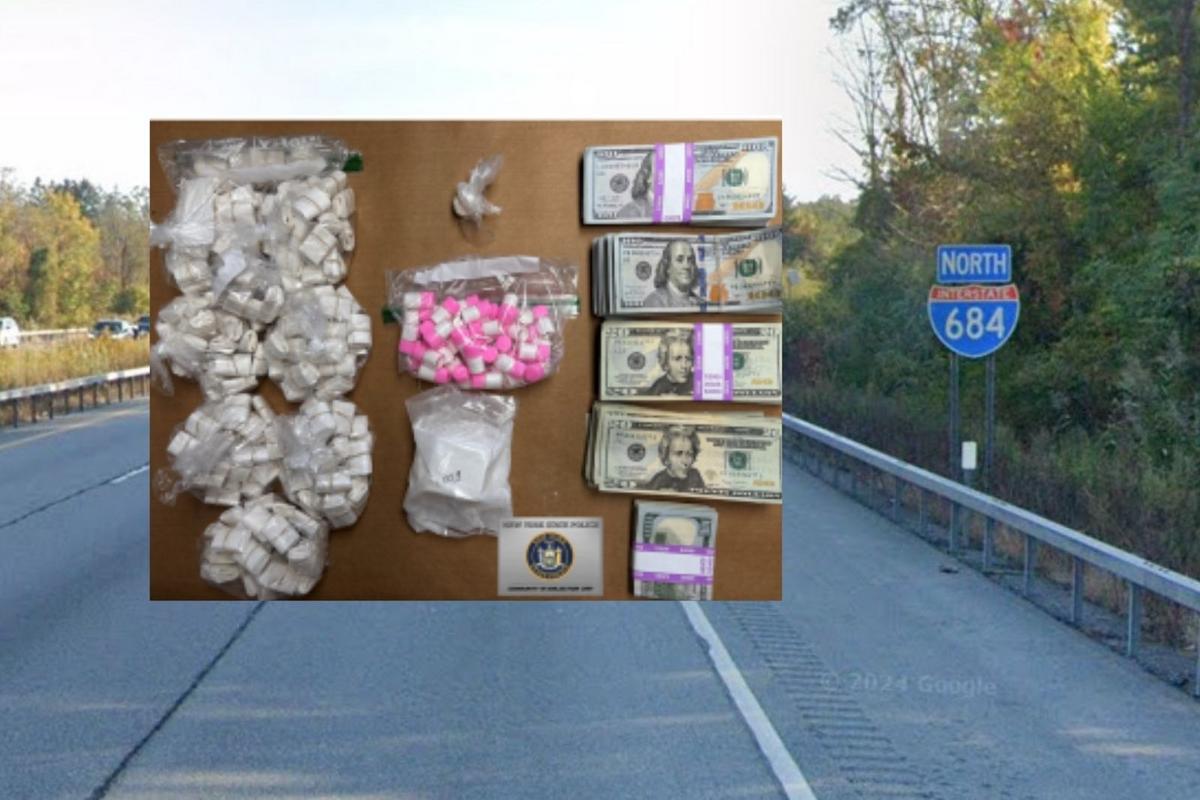 New York State Police Seize Heroin And Cocaine In Traffic Stop on I-684