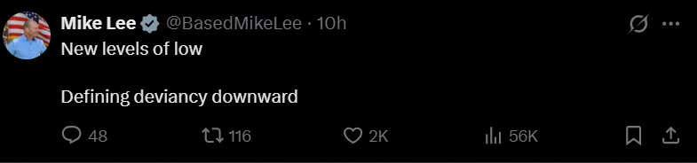 Screenshot from Elon Musk's post/X