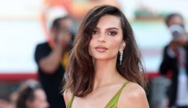 Emily Ratajkowski Bares Midriff on NYC Snow Day Outing With Son Sly