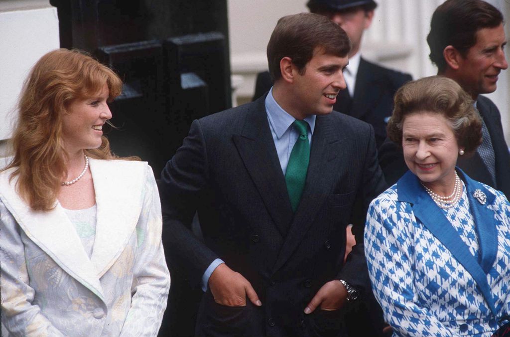 The Queen With The Duke & Duchess Of York