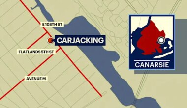 News 12 | Brooklyn | 3 men armed with gun, knife carjack taxi driver in Canarsie