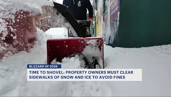 News 12 | Connecticut | Bronx property owners on the clock to clear snow before fines begin