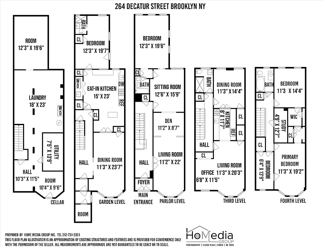 floorplans showing two floorplans