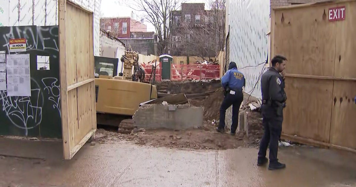 1 dead, 1 injured in Brooklyn after being trapped in construction trench, police say