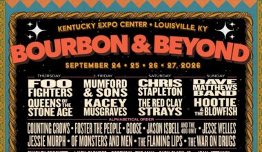 Foo Fighters, Queens Of The Stone Age & More Announced For Bourbon & Beyond Festival