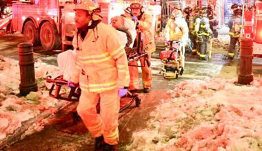 Four-alarm Bronx fire leaves two injured, 30 residents left out in the bitter cold – amNewYork