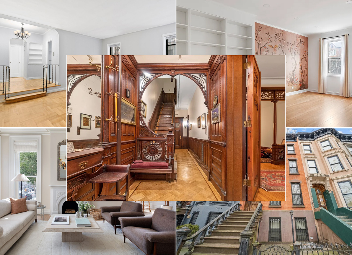 collage of brooklyn homes for sale