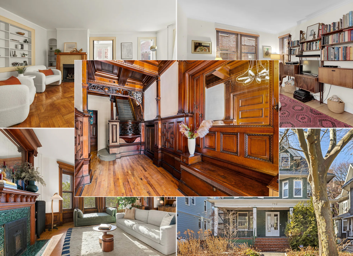 collage of brooklyn homes for sale