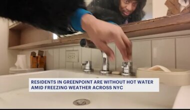News 12 | Brooklyn | No running water inside luxury Greenpoint building along East River