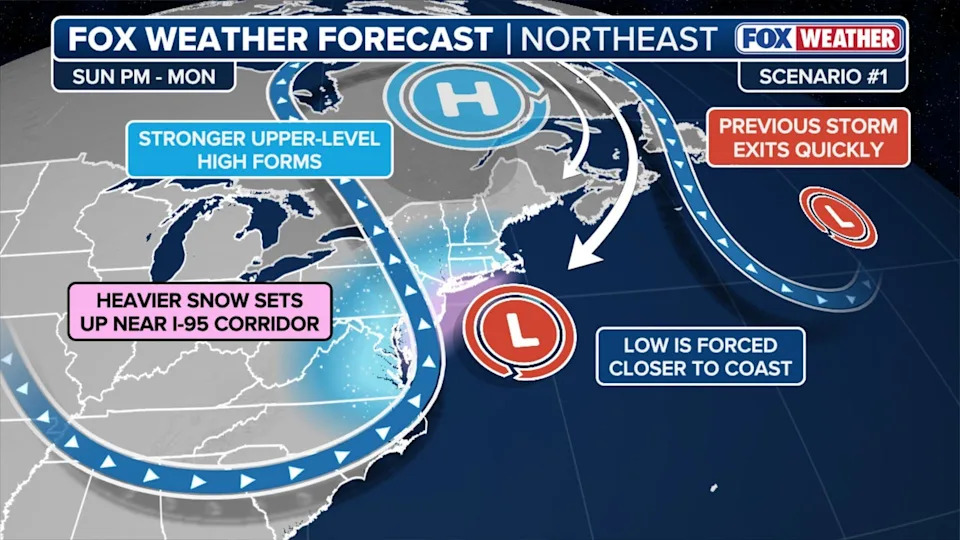 <div>Potential weekend storm scenario. <strong>(FOX Weather)</strong></div>