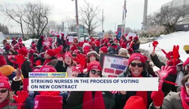 News 12 | Brooklyn | NewYork-Presbyterian nurses ratify new contract; will return to work next week