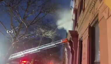 News 12 | Brooklyn | 2 hospitalized following Bed-Stuy brownstone blaze