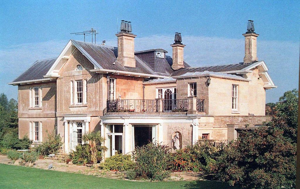 Ray Mill House,  the elegant Wiltshire mansion and new home to Camilla Parker Bowles, the close friend of the Prince of Wales. 