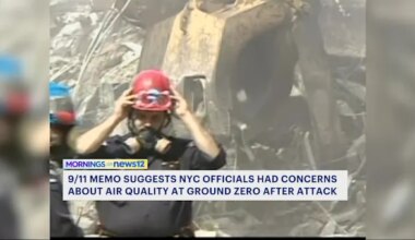 News 12 | Brooklyn | Documents from 2001 suggest air quality concerns after 9/11