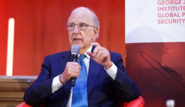 Queen’s University Belfast severs ties with George Mitchell over Epstein links
