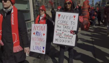 NewYork-Presbyterian nurses head back to bargaining table as strike reaches sixth week