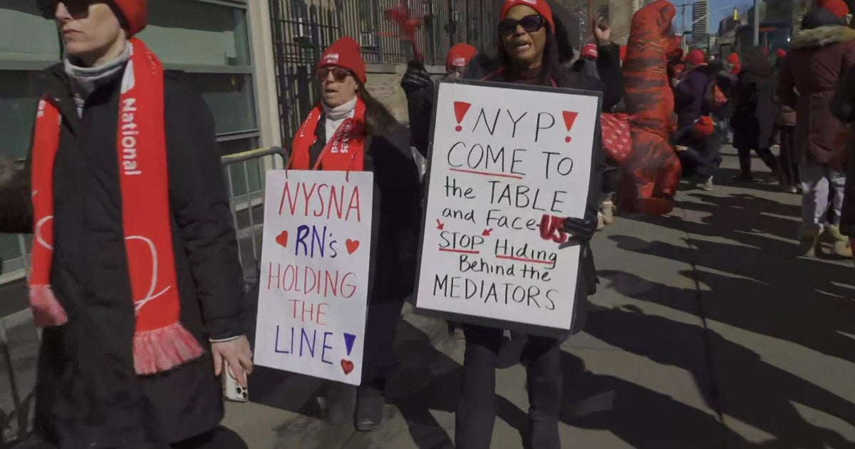 NewYork-Presbyterian nurses head back to bargaining table as strike reaches sixth week