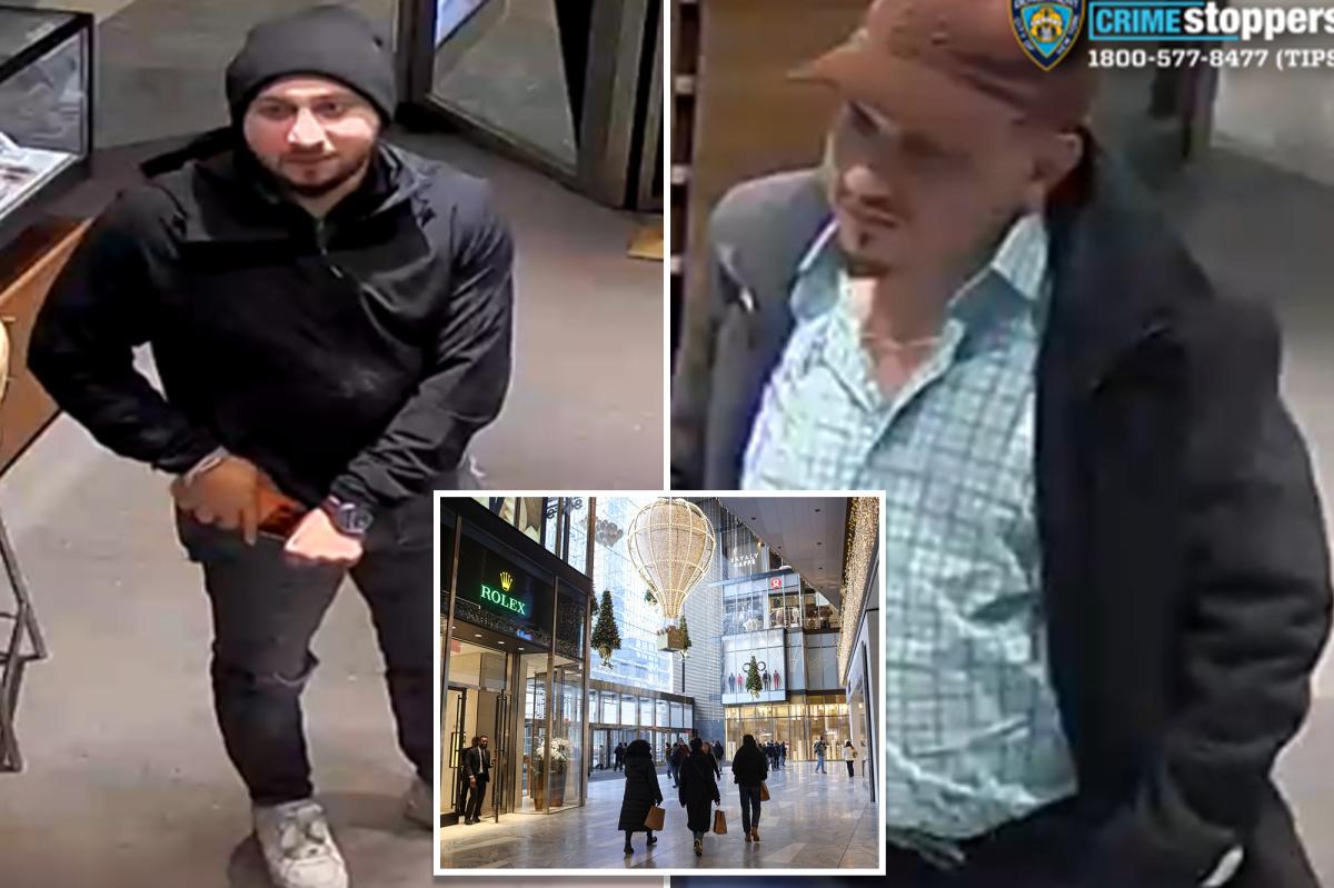 Thieves swipe $30K in jewelry from shop in NYC tourist center: cops