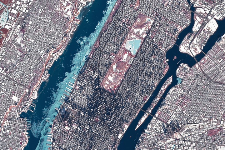 Chilled New York City - NASA Science