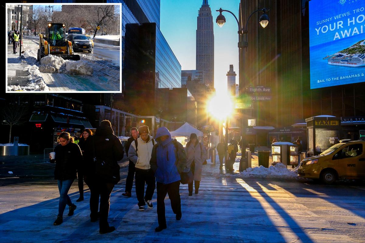 NYC's deep freeze streak ends — but New Yorkers shouldn't celebrate yet