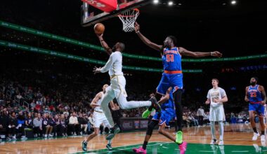 Mohamed Diawara became Knicks' Jaylen Brown stopper