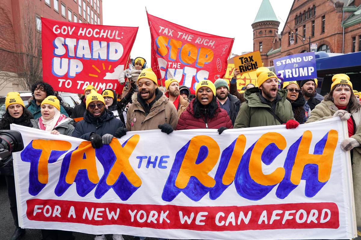 Powerful unions back 'tax the rich' campaign that squeezes other New Yorkers