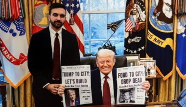 Mamdani talks housing with Trump in secret DC trip, flatters him with photoshopped NYC newspaper