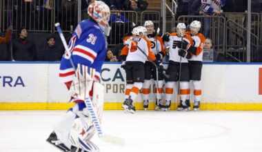 Rangers fall to Flyers in overtime as home woes hit new low