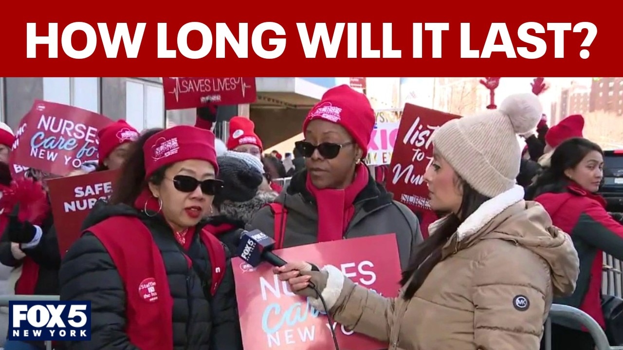 Day 2 of NYC nurses strike: LIVE from the protests