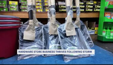 News 12 | Brooklyn | Hardware stores see business boom from this winter's numerous snowstorms