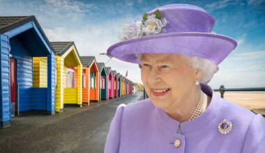 Queen Elizabeth's destroyed beach hut near Sandringham to avoid prying eyes