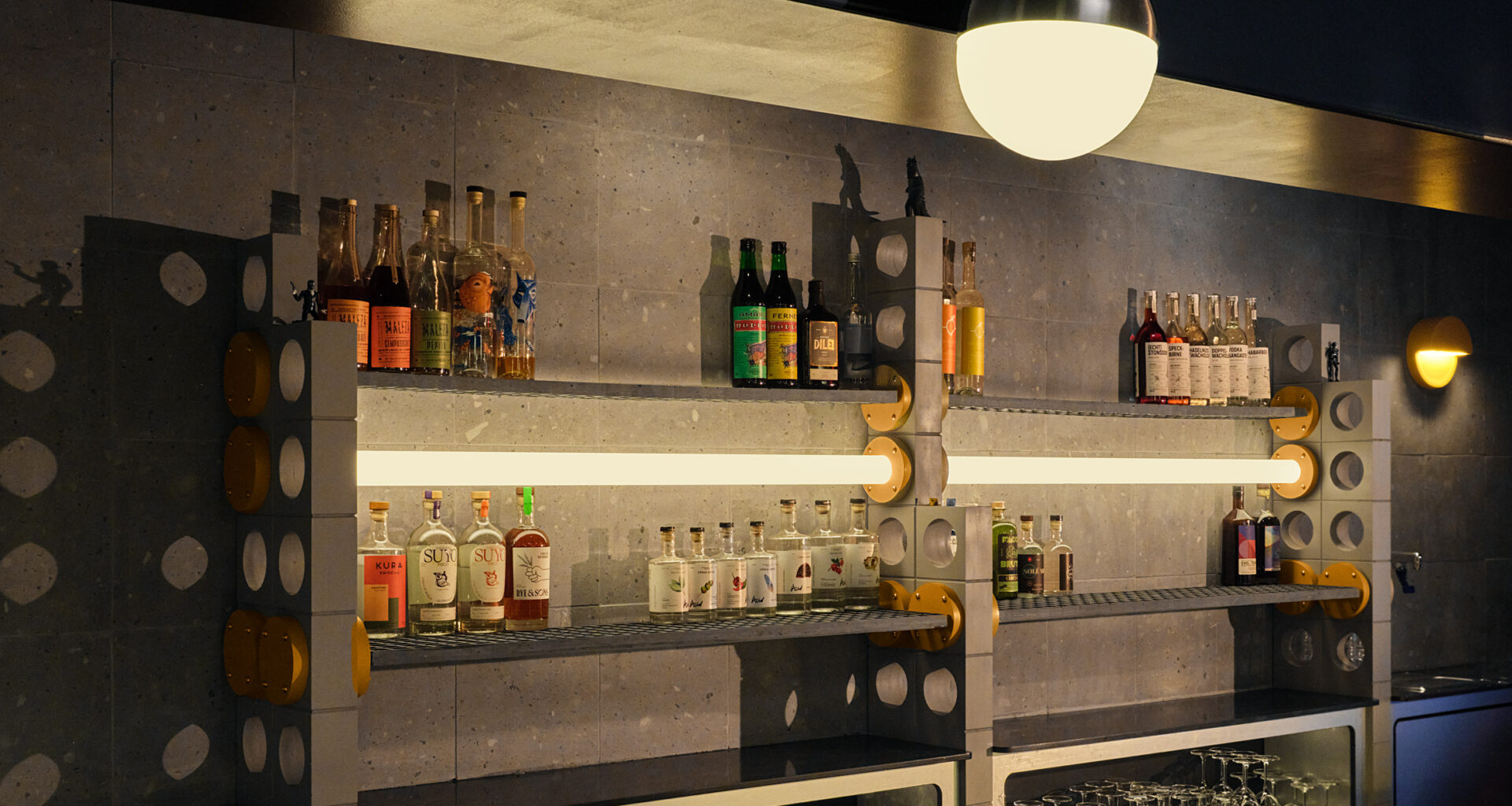 House Under Magic mixes material for Oddball bar in New York