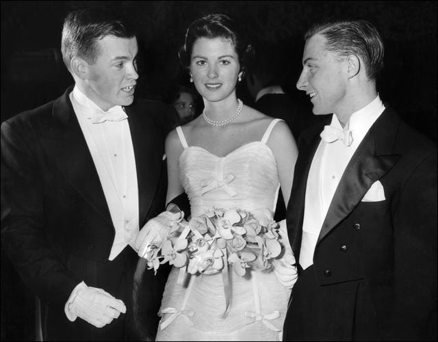 Picture dated 19 December 1955 of Gary Cooper's da