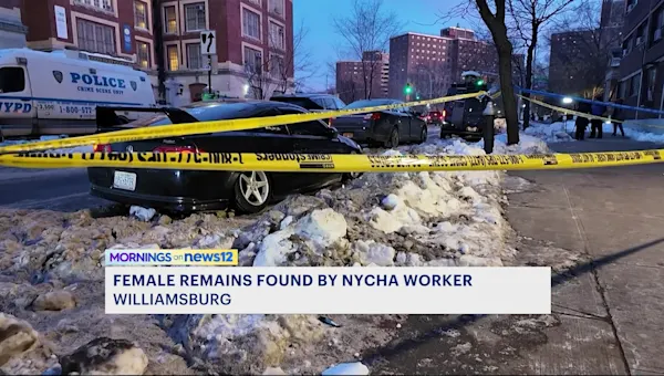 News 12 | Brooklyn | Woman’s remains found inside NYCHA building in Williamsburg