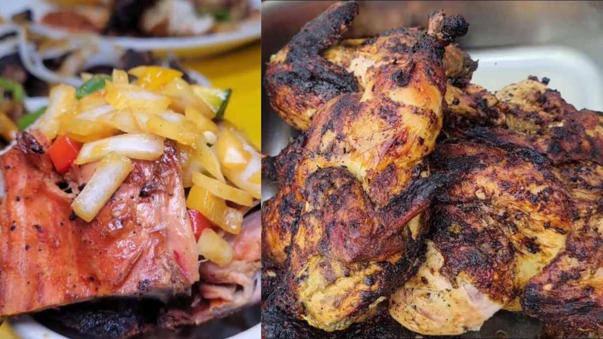 Food options from Deli Boyz.