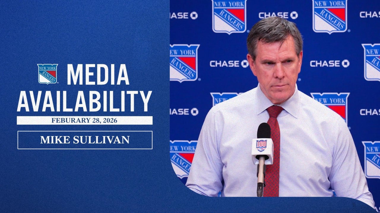 Postgame: Mike Sullivan | New York Rangers