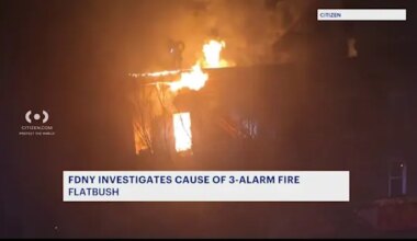 News 12 | Brooklyn | 3 injured, including firefighter, in Flatbush building fire