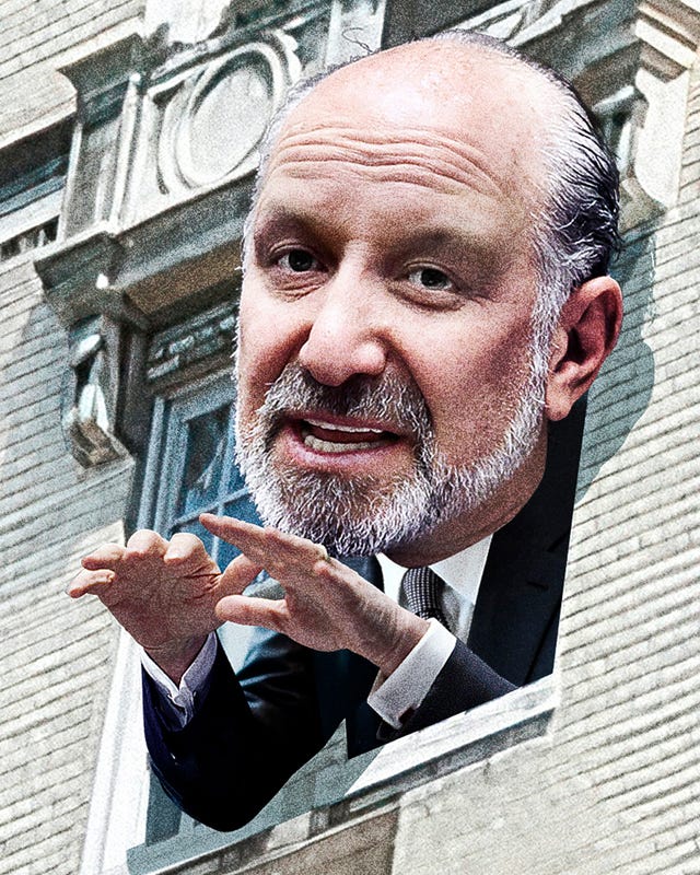 A figure is depicted reaching out from a window.